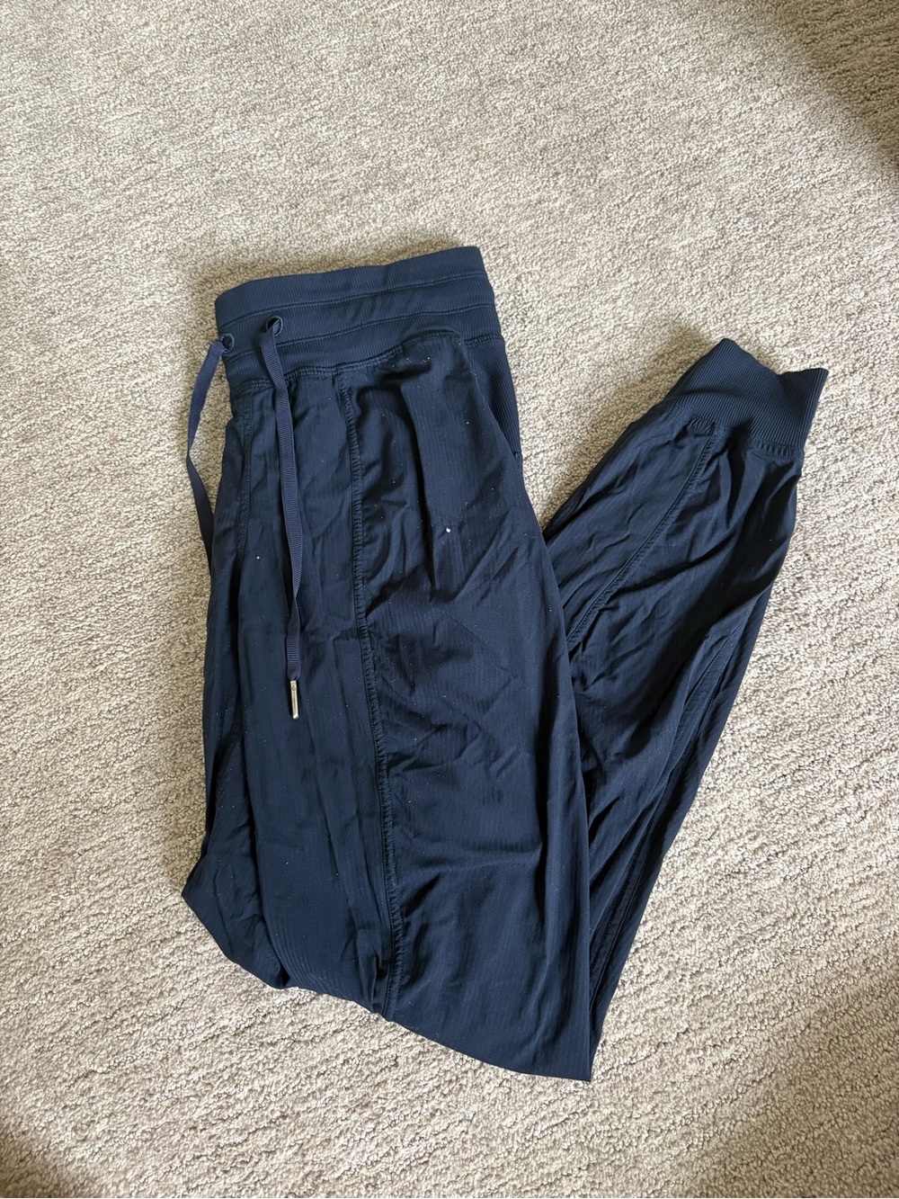 lululemon athletica Navy Jogger Pants with Drawstring